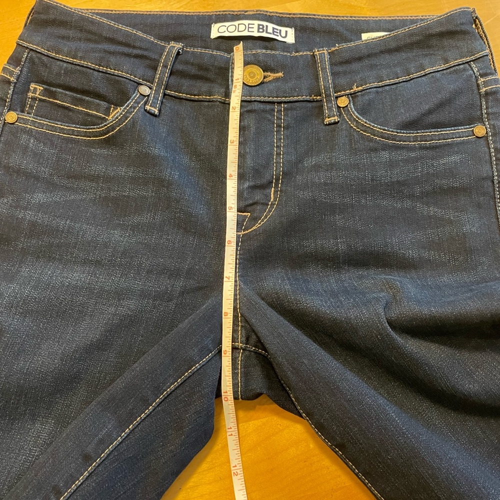 Code Bleu Chelsea Classic Straight Jeans Size 2P Short - Picture 10 of 11